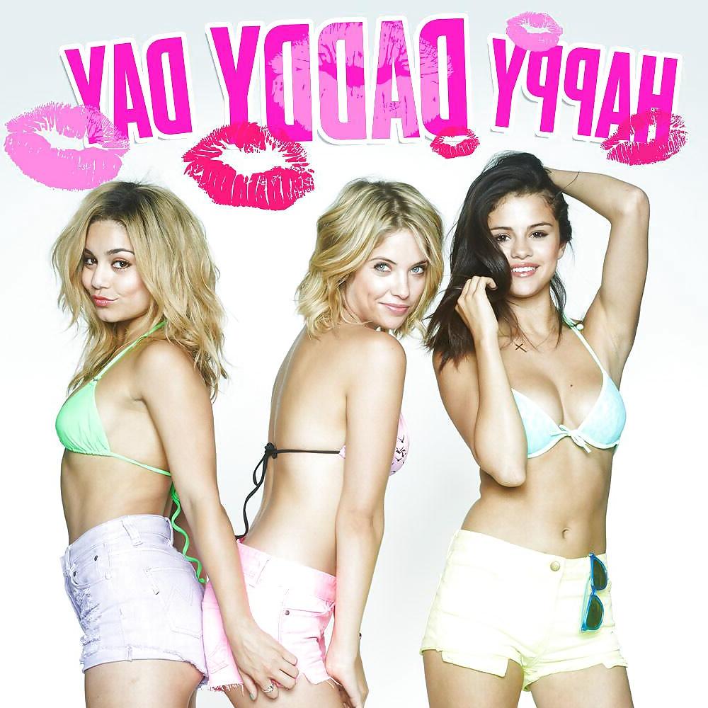 25P Selena Gomez, Vanessa Hudgens & co - spring breakers promo