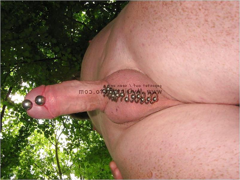 4P Pierced cock