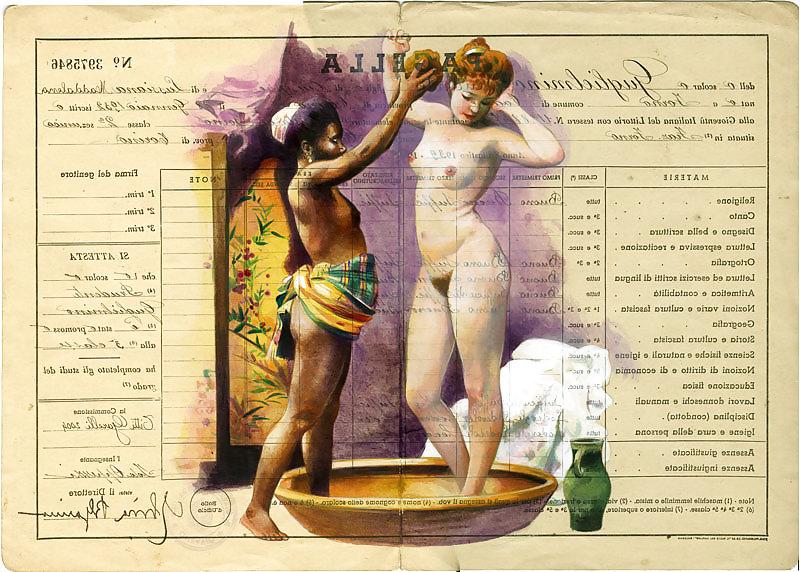 21P Gallery 600 - Erotic Collage - School Reports