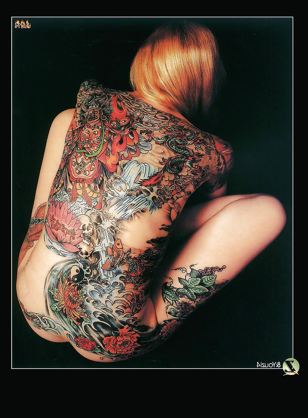 25P Erotic tatoo's 10 - kcxxx
