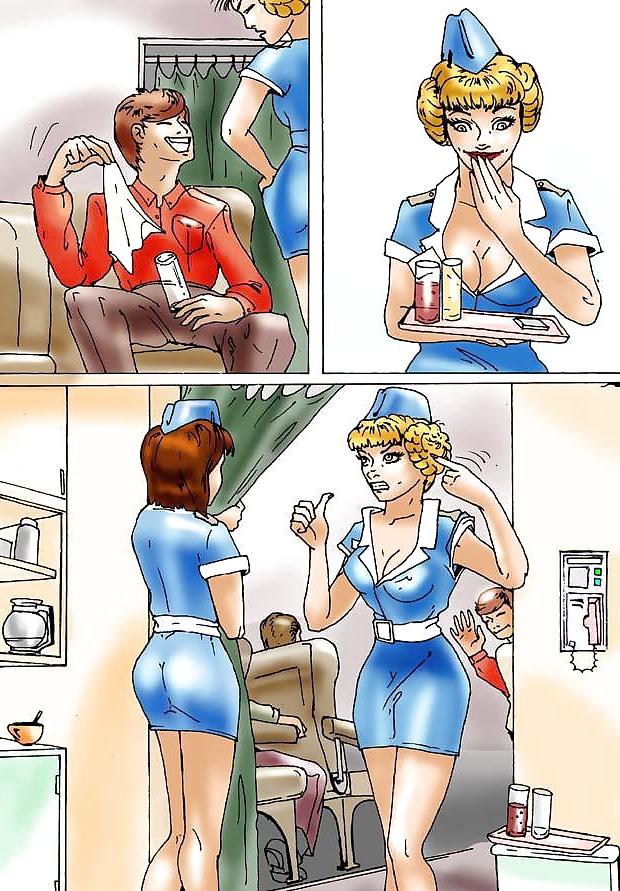 10P The Stewardess Spunky