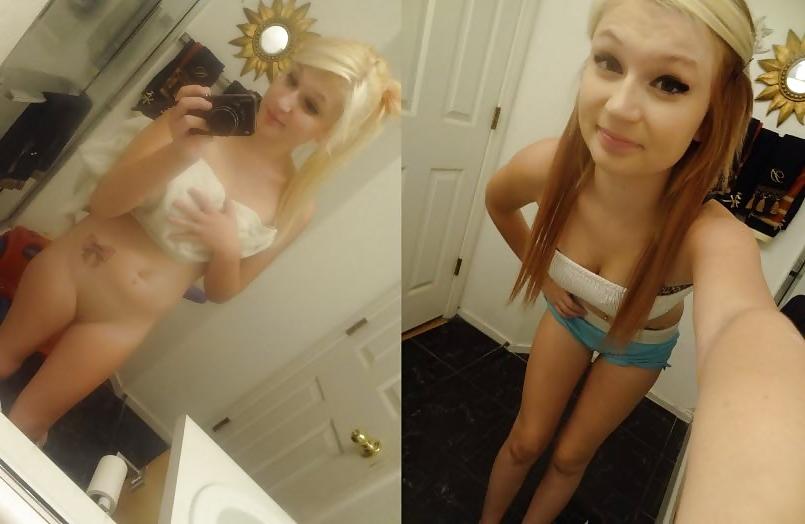25P Sexy Teen Babes Self Shot 46