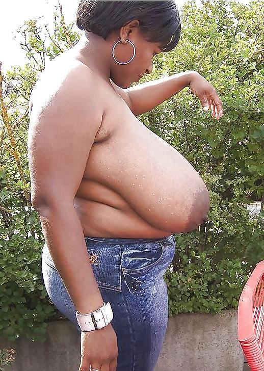 23P Black big boobs