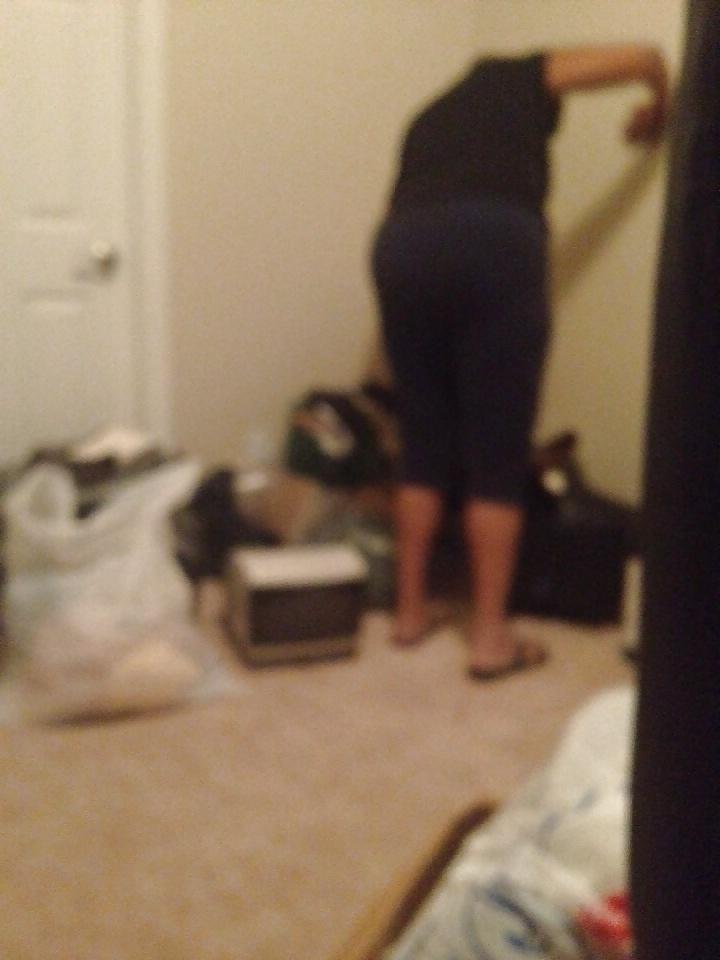8P Ebony granny booty