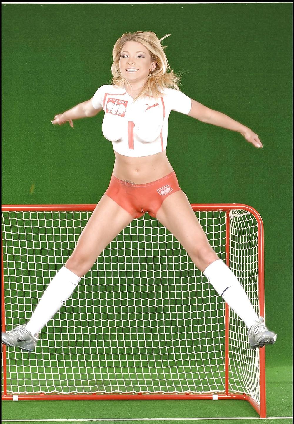 25P Body paint, soccer version
