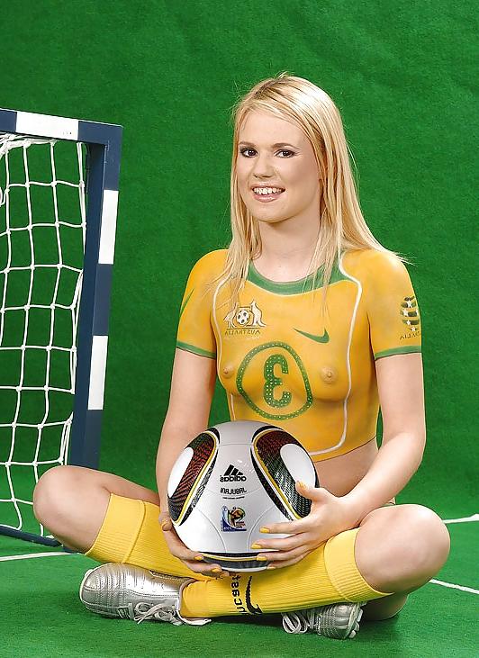 25P Body paint, soccer version