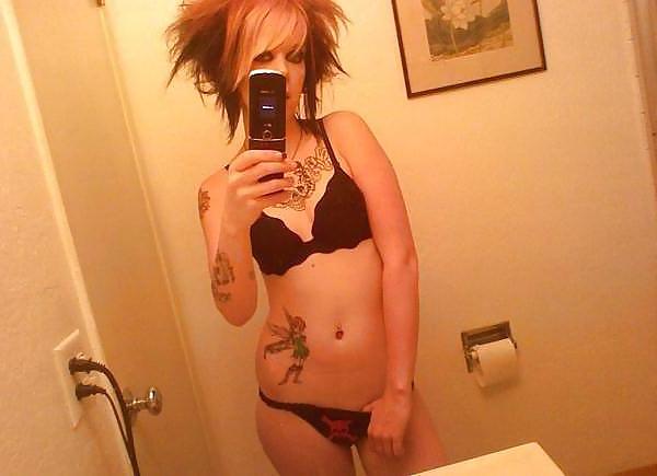 25P More tattooed and pierced chicks