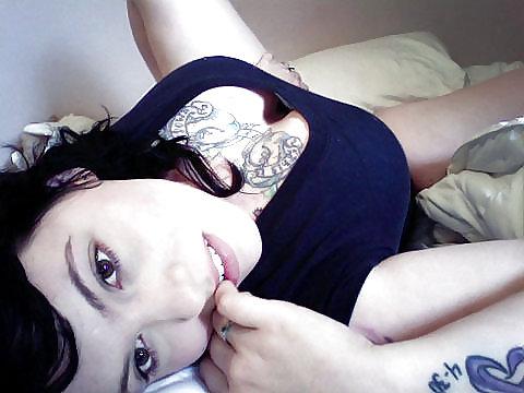 25P More tattooed and pierced chicks