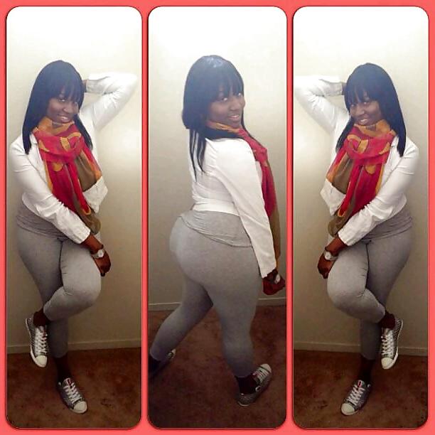 25P Black booty girls