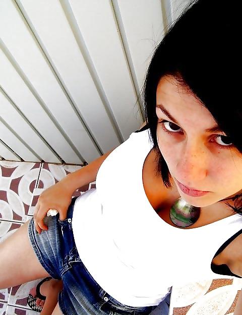 9P Black hair and big boobs