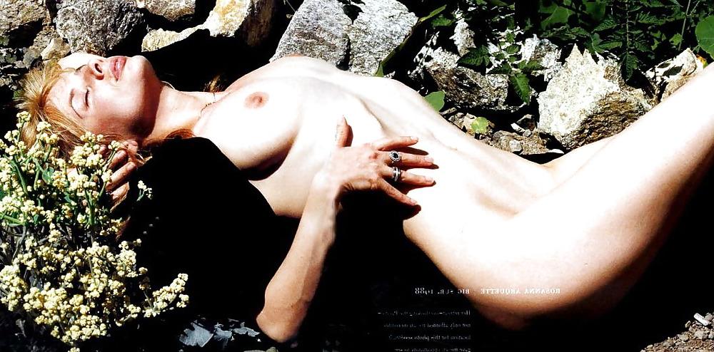 10P Rosanna Arquette, Playboy Magzine September 1990 Issue