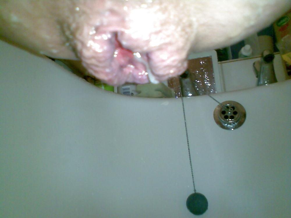 19P Massive dildo gape and enema