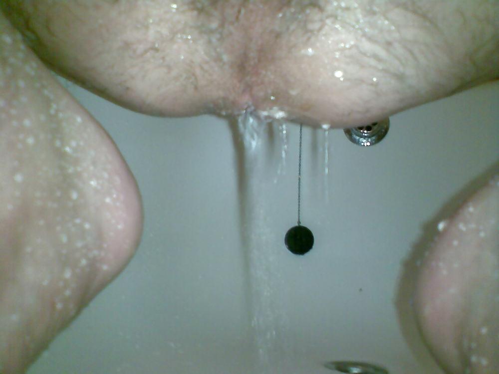 19P Massive dildo gape and enema