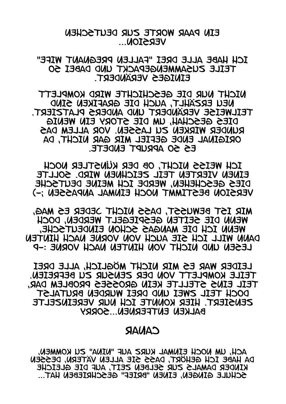 25P Fallen Pregnant Wife 1-3 (german re-write)