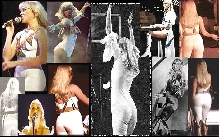 25P Agnetha faltskog - on and of stage