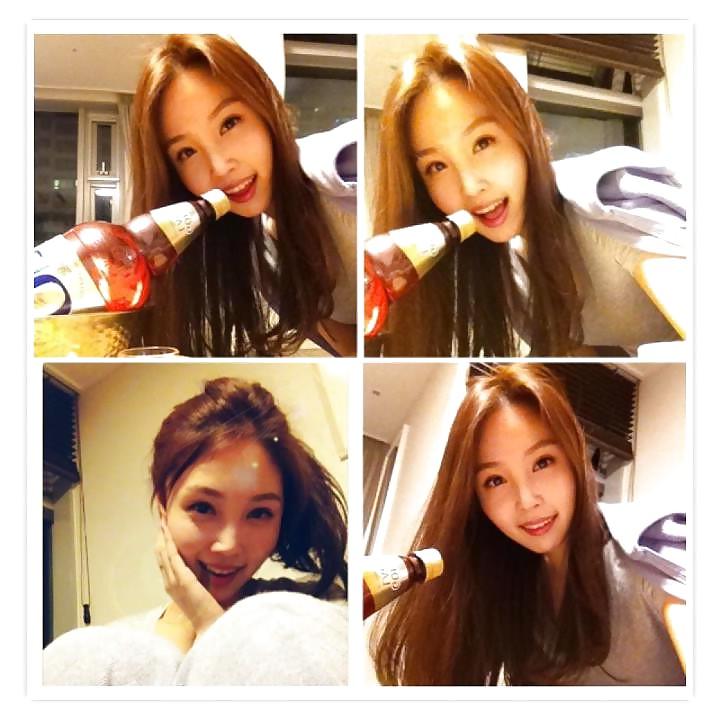 25P Korean air hostess creampie