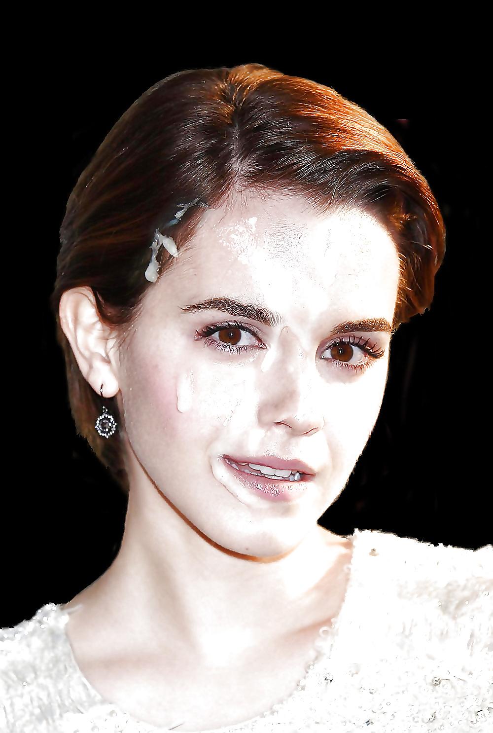 25P My favorite Emma Watson fakes (especially cum facials)