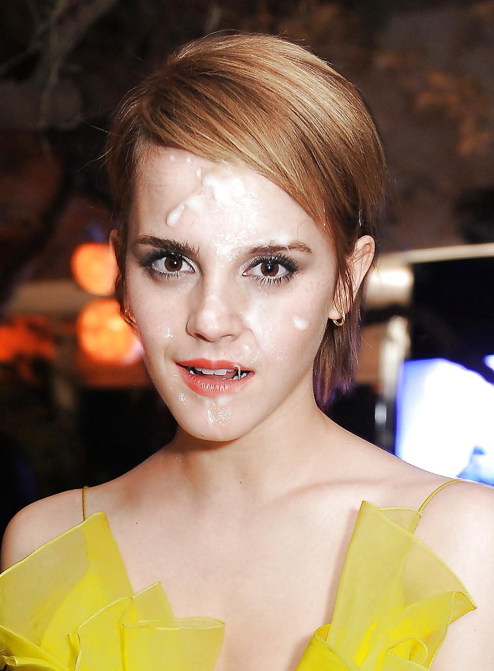 25P My favorite Emma Watson fakes (especially cum facials)