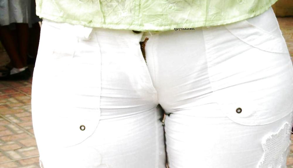 20P Wives Big Ass In Tight Pants And See Thru'