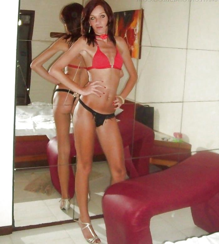 25P Crossdresser Shemales : Sissy's in Lingerie 5
