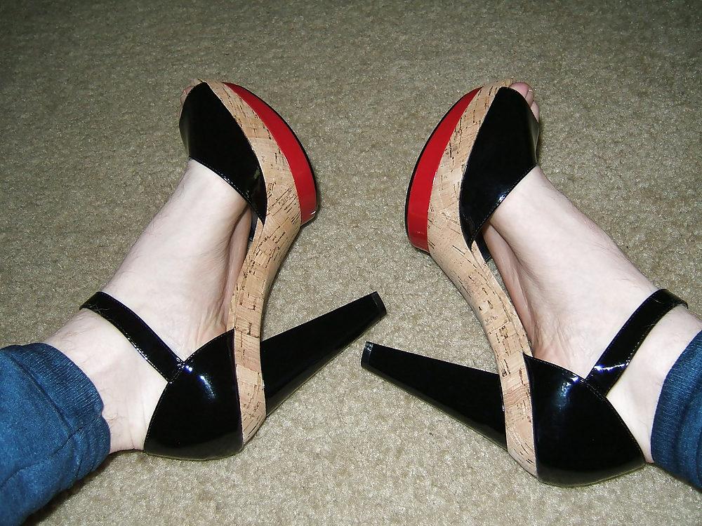 10P Jessie Stripper Heels