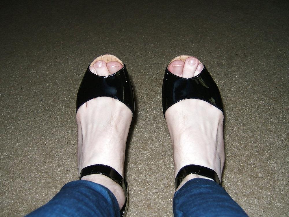10P Jessie Stripper Heels