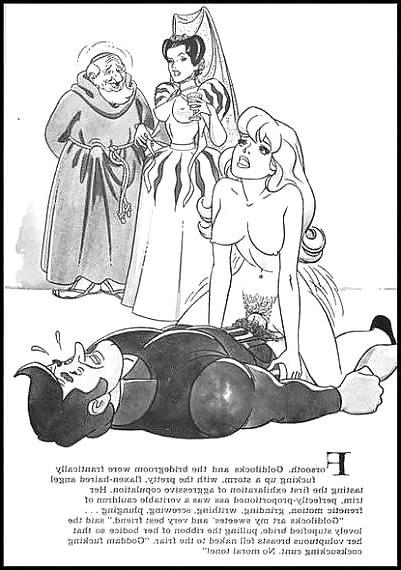 19P Erotic Book Illustration 21 - Goldilocks and the three Cocks