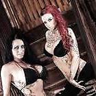 25P Hot inked German goddess Sharon Phoenix