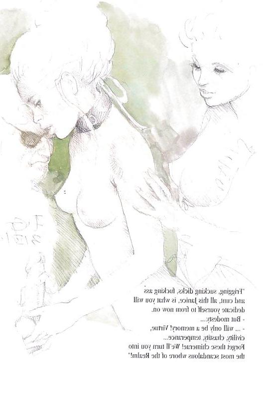 25P Erotic Book Illustration 24 - Janice Unveiled