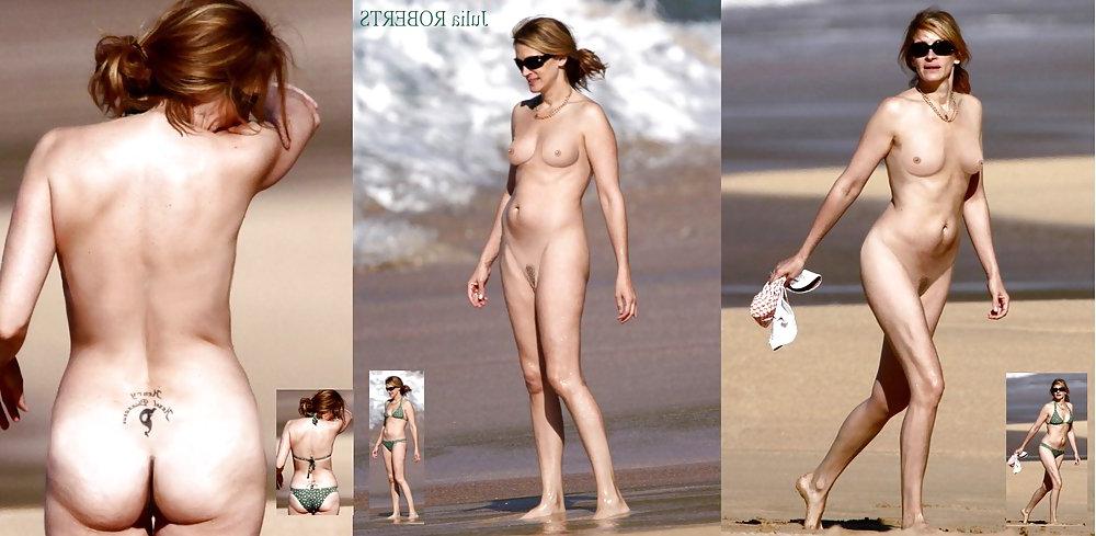 25P Celeb nude bikini beach