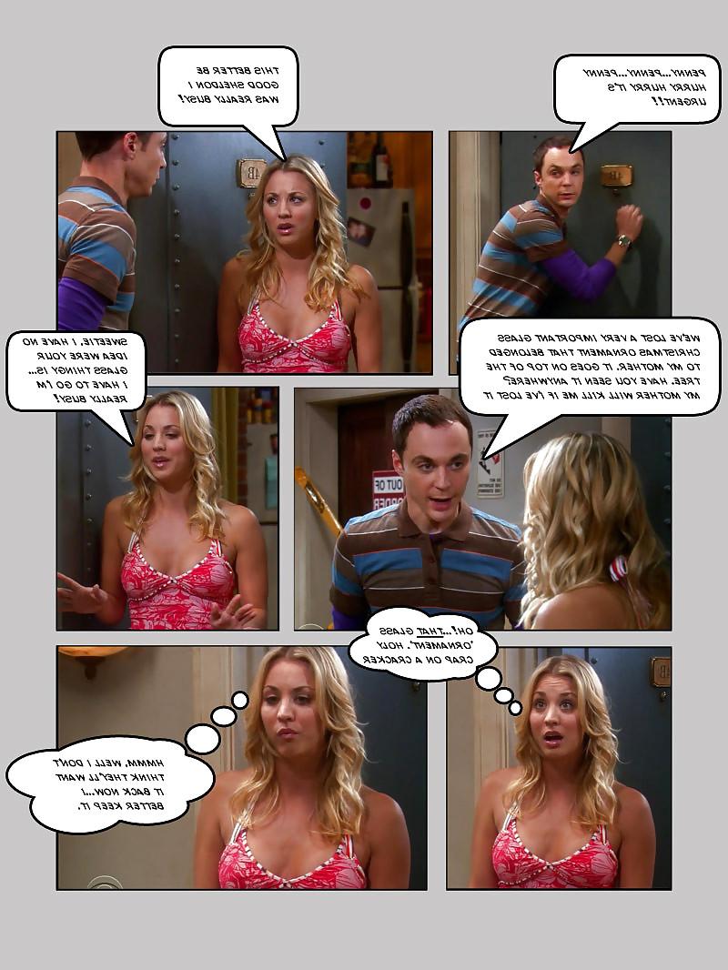 25P Kaley Cuoco TBBT Captions Part 3