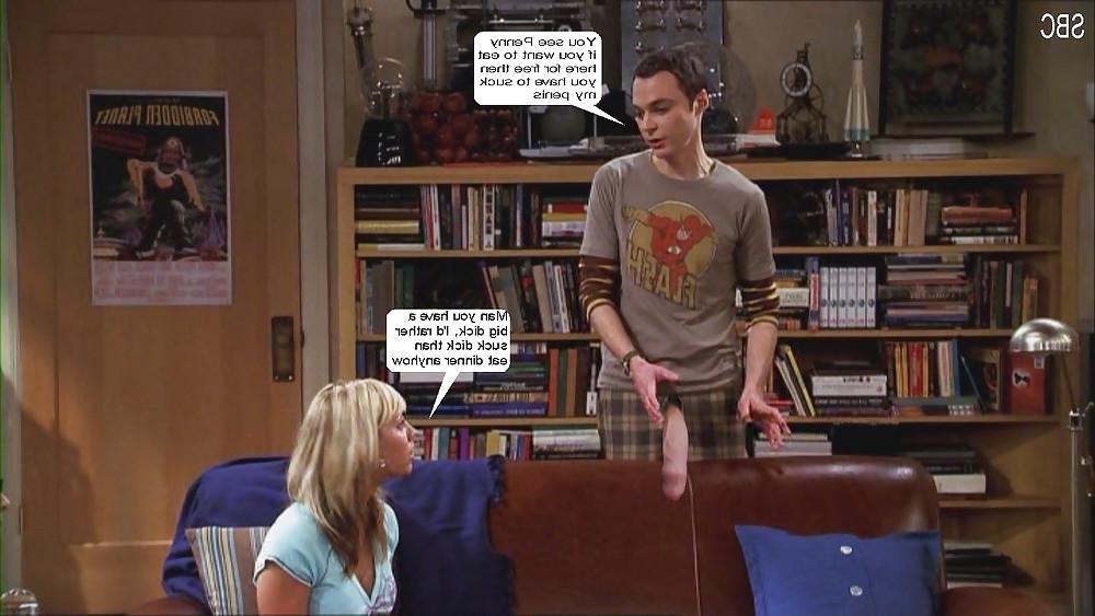 25P Kaley Cuoco TBBT Captions Part 3