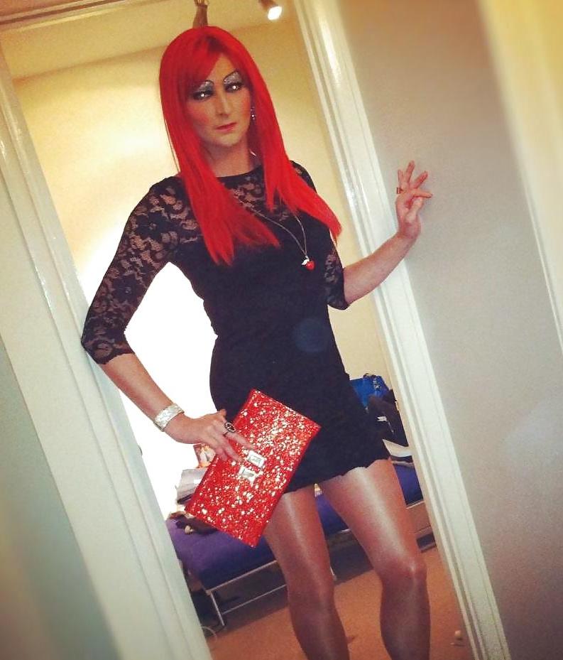 14P Leggy english tranny