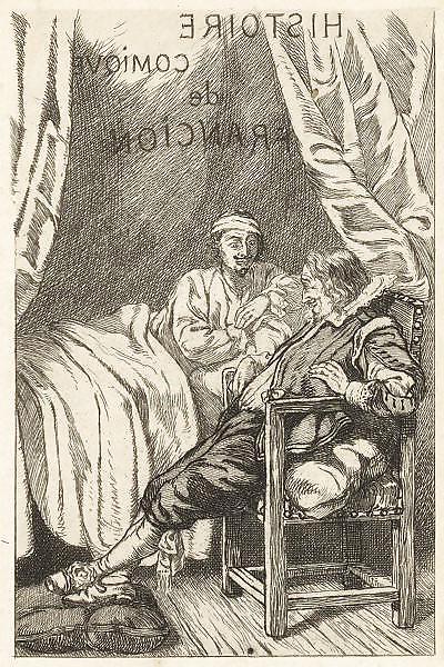 18P Erotic Book Illustr. 10 -  L Historie Comique de Francion