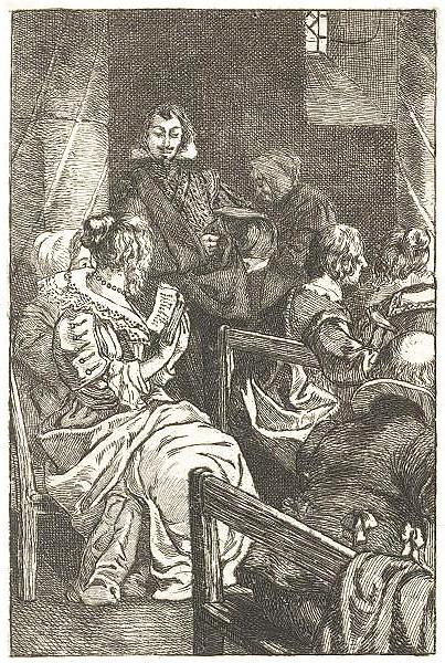 18P Erotic Book Illustr. 10 -  L Historie Comique de Francion