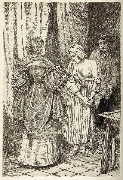 18P Erotic Book Illustr. 10 -  L Historie Comique de Francion