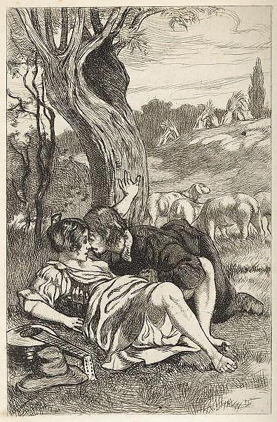 18P Erotic Book Illustr. 10 -  L Historie Comique de Francion