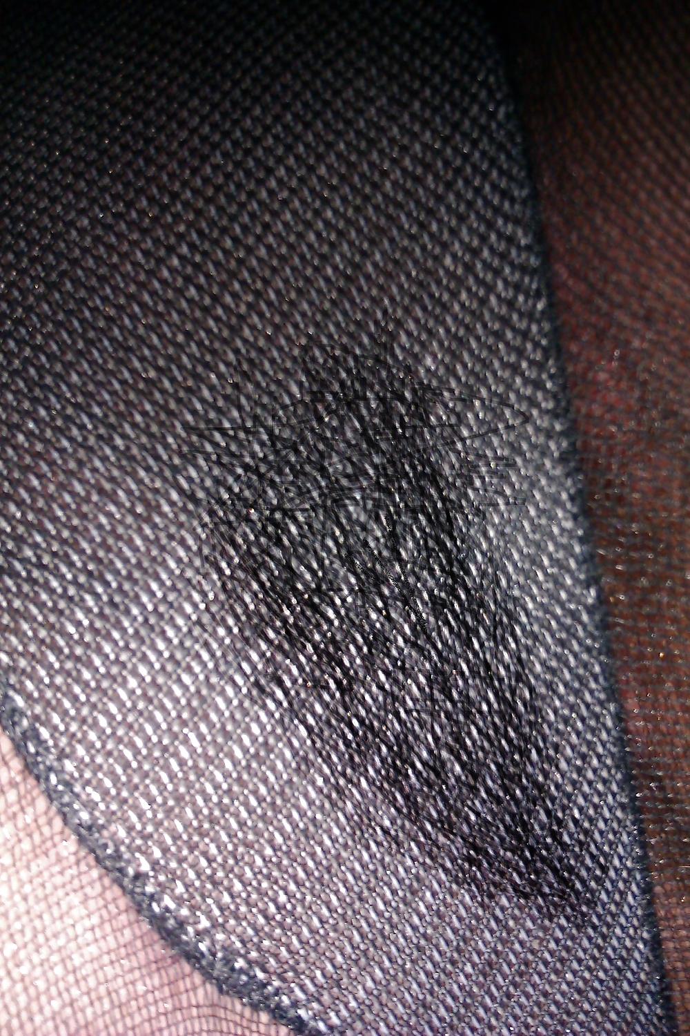 7P Master loves soaking his pussy while in pantyhose