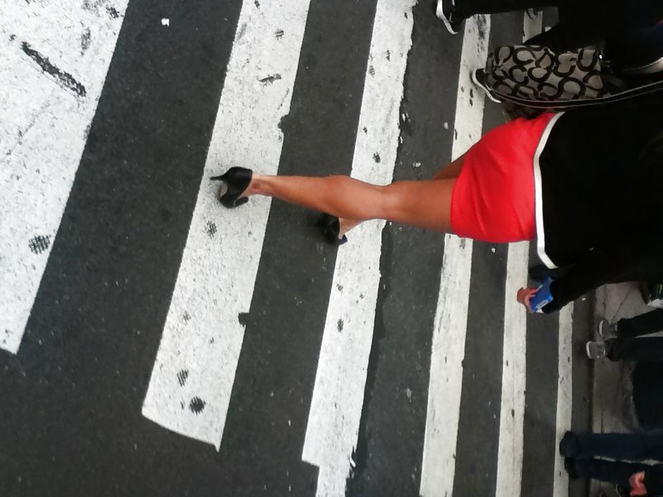 13P NYC Street Feet