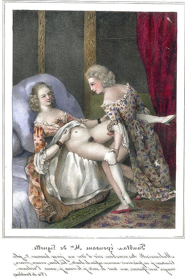 9P Erotic Book Illustration 25 - Vie de Faublas