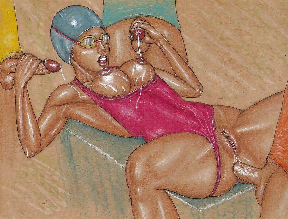 25P Erotic drawings!