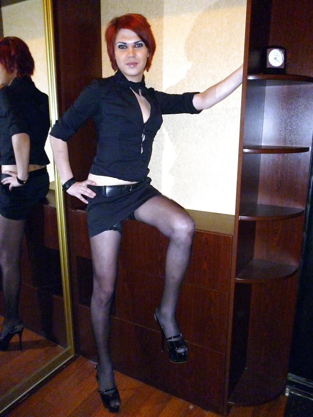 20P Vysl-716 Amateur Crossdresser-Sissy 