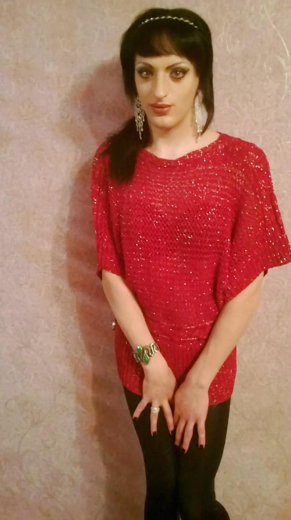 20P Vysl-716 Amateur Crossdresser-Sissy 