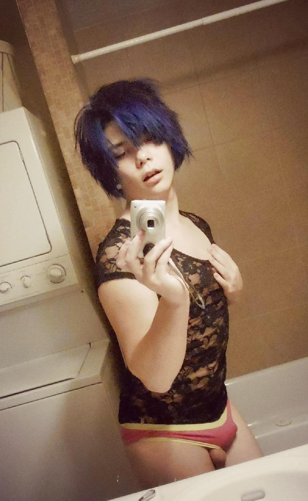 20P Vysl-716 Amateur Crossdresser-Sissy 