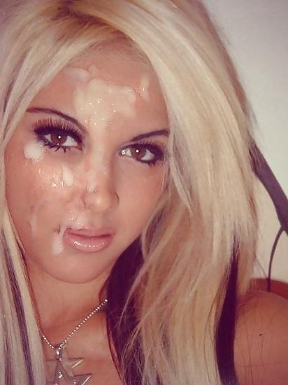 25P Cum Blasted Teen Faces
