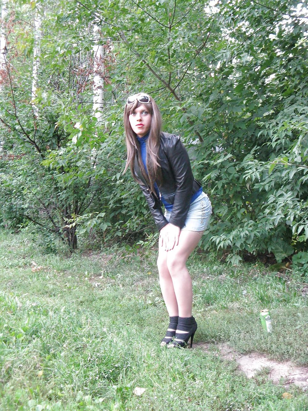 20P Vysl-709 Amateur Crossdresser-Sissy