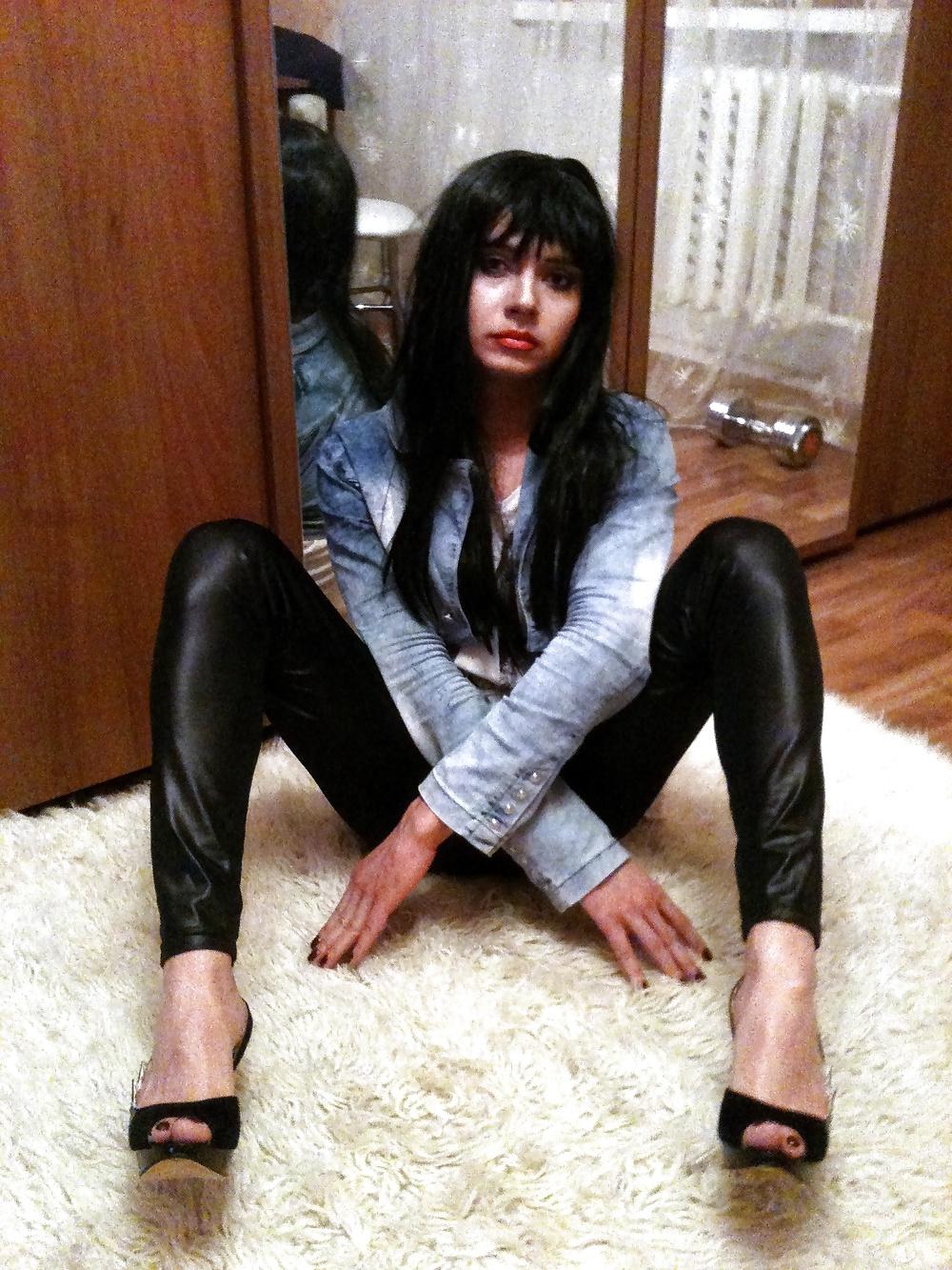 20P Vysl-715 Amateur Crossdresser-Sissy