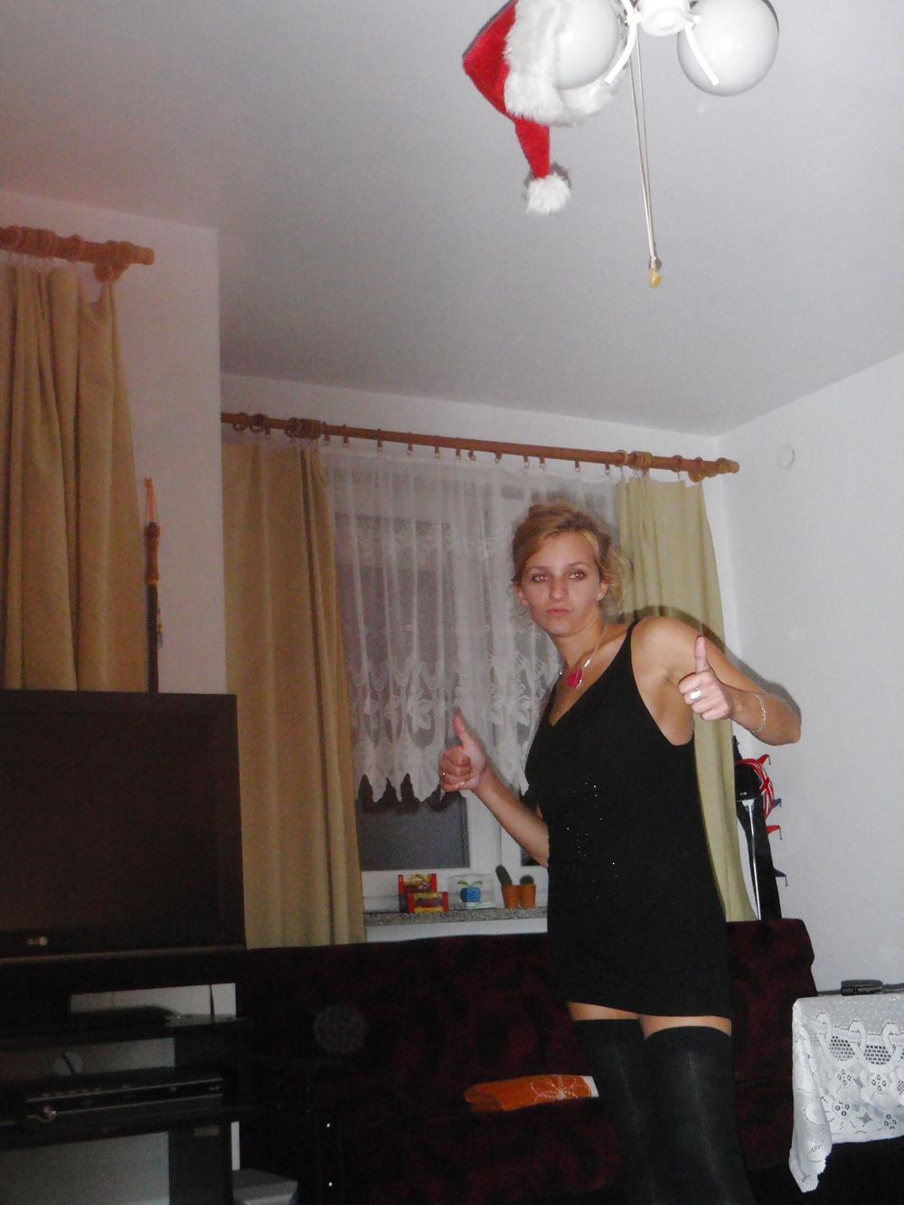 23P Kamila in lingerie with a whip
