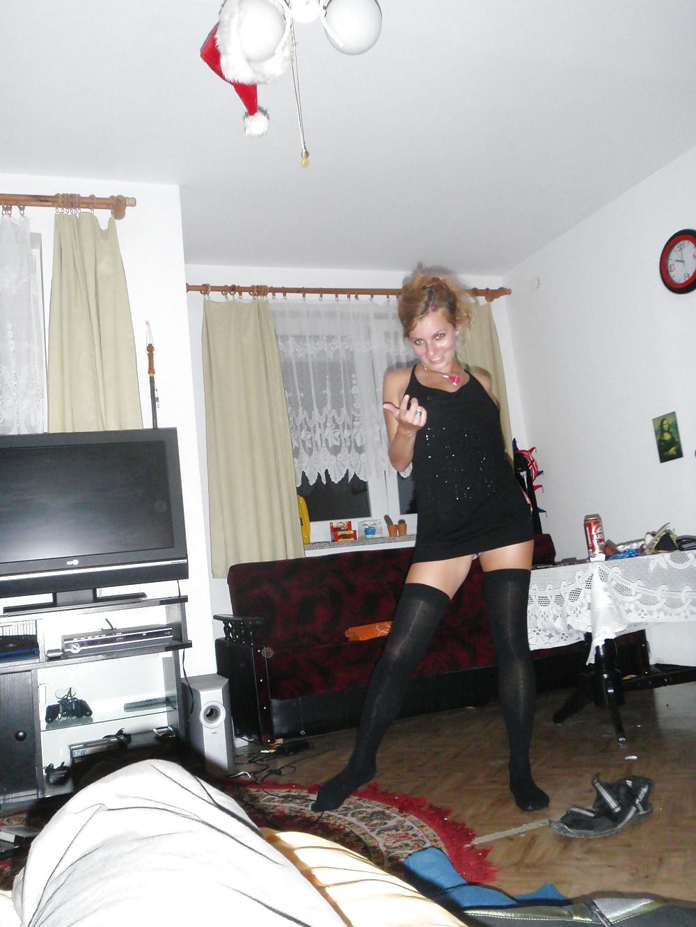 23P Kamila in lingerie with a whip