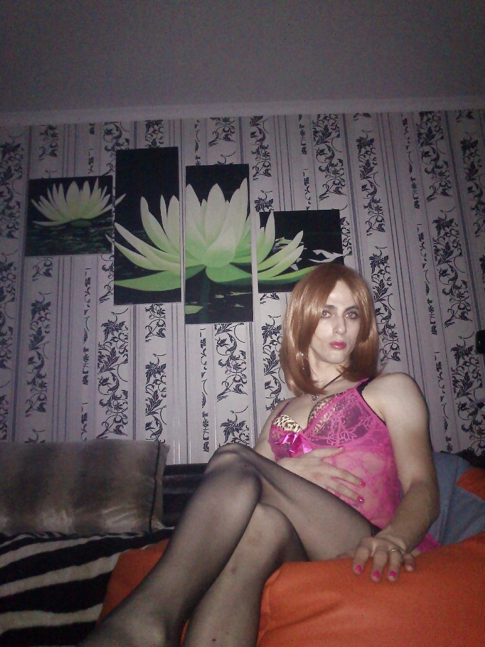 20P Vysl-717 Amateur Crossdresser-Sissy